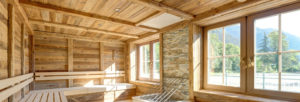 Wellness Finnische Sauna