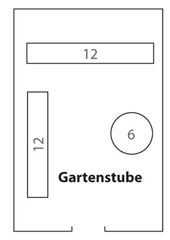 Gartenstube-Grundriss