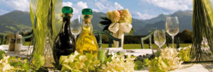 Festtisch mit Menage