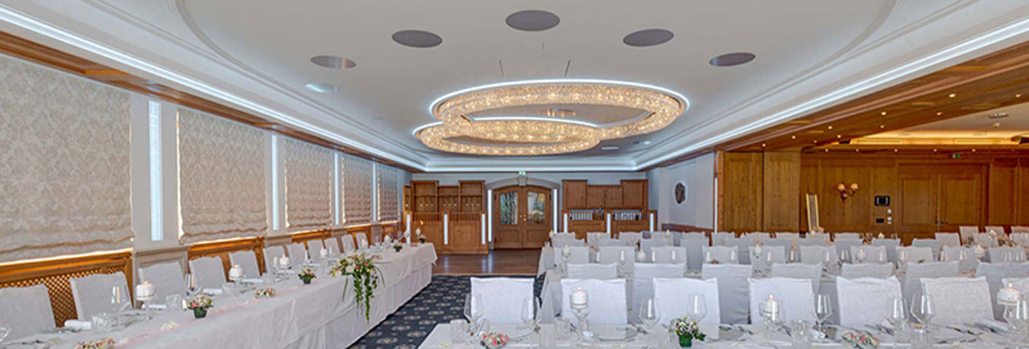 Hochzeit Saal Theres und Andre