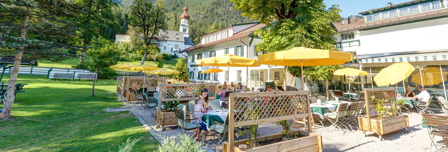 Gastgarten Sommer
