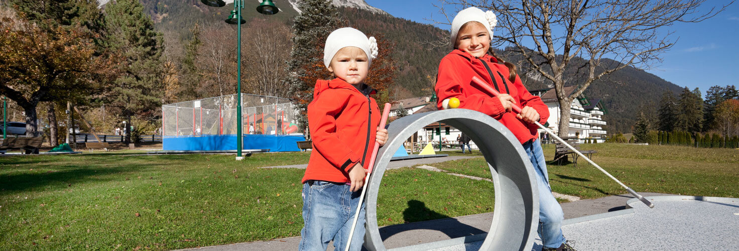 Familienhotel Minigolf