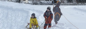 Familienhotel Kinder im Schnee