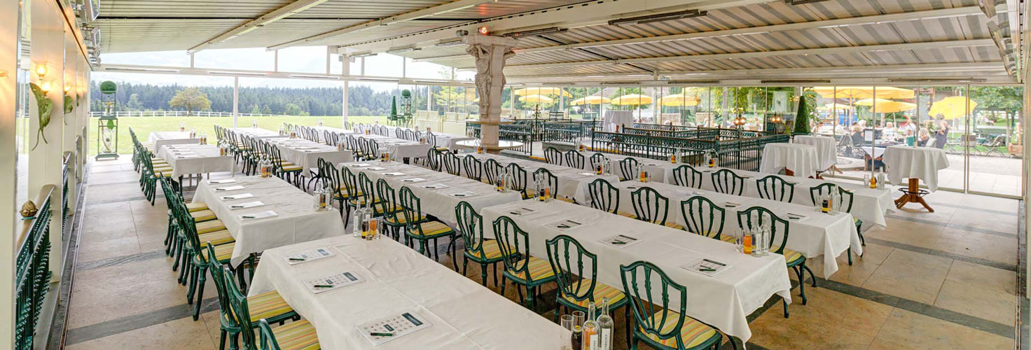Seminar im Wintergarten