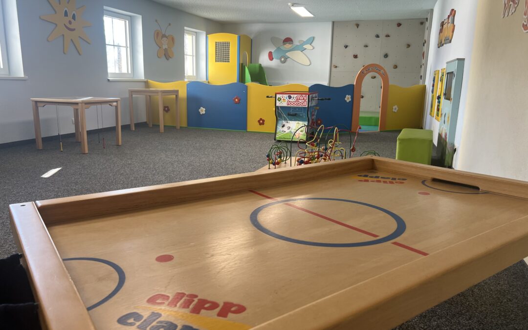 Ein Blick in unseren Indoor-Spielplatz